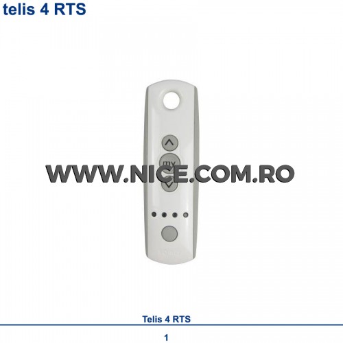 Telecomanda Somfy Telis 4 Pure RTS